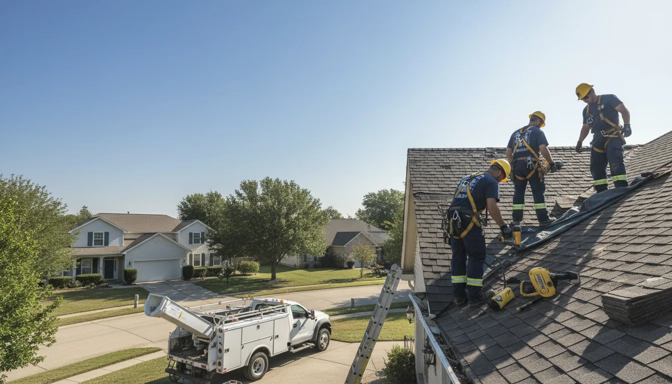 Emergency Roof Repair in Mcloud, OK near me